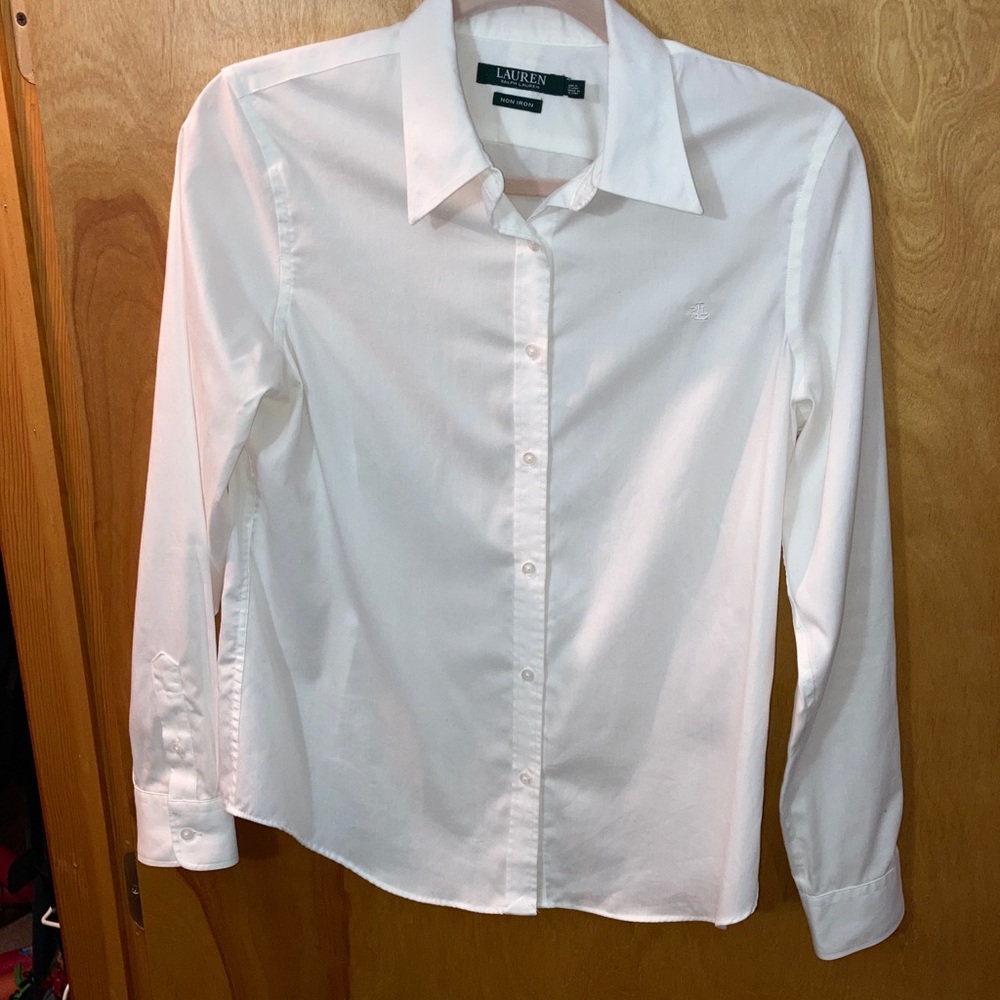 Lauren Ralph Lauren no iron blouse
